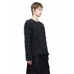 textured wool sweater