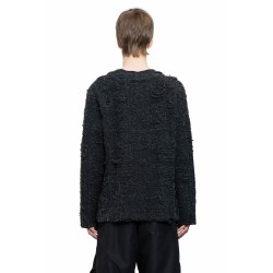 textured wool sweater