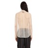 sheer classic fit shirt with turbo embroidery