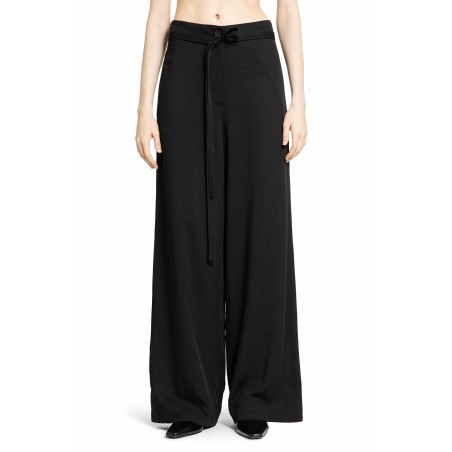 fluid tie-waist trousers