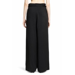 fluid tie-waist trousers