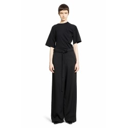 fluid tie-waist trousers