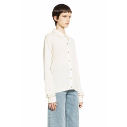 raglan sleeve cashmere shirt