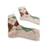 agyle cotton socks