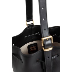 leather bucket bag