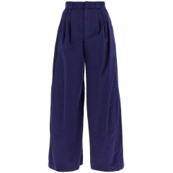 lightweight wide-leg pants