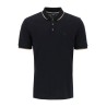 'contrast trim parlay polo shirt