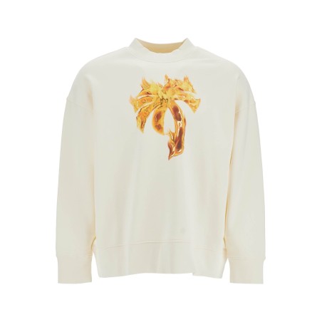 'burning palm oversized sweat