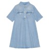 Heavy denim mini dress