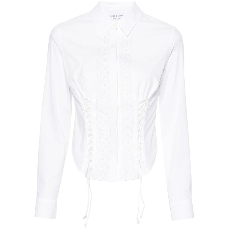 Household linen fitted shirt