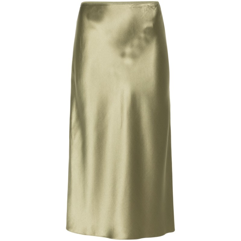 Isaak skirt silk satin