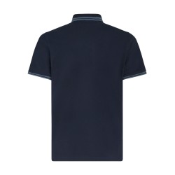 Logo-embroidered polo shirt