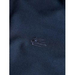 Logo-embroidered polo shirt