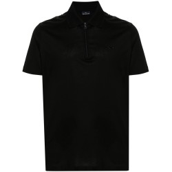 men's knitted poloshirt