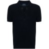 men's knitted poloshirt