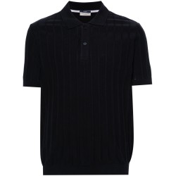 men's knitted poloshirt