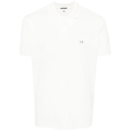 Mercerized jersey polo shirt