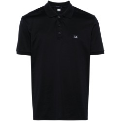 Mercerized jersey polo shirt