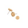 Miller pave stud earring