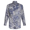 Paisley-print cotton shirt