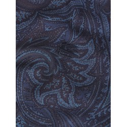 Paisley-print polo shirt