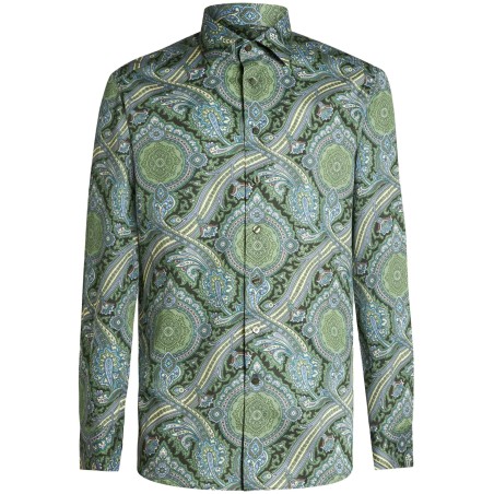 Paisley-print shirt