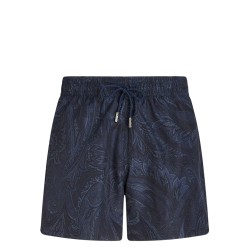 Paisley-print swim shorts