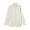 Pointed-collar shirt