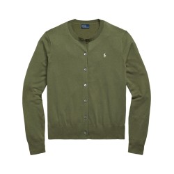 Polo embroidered cardigan