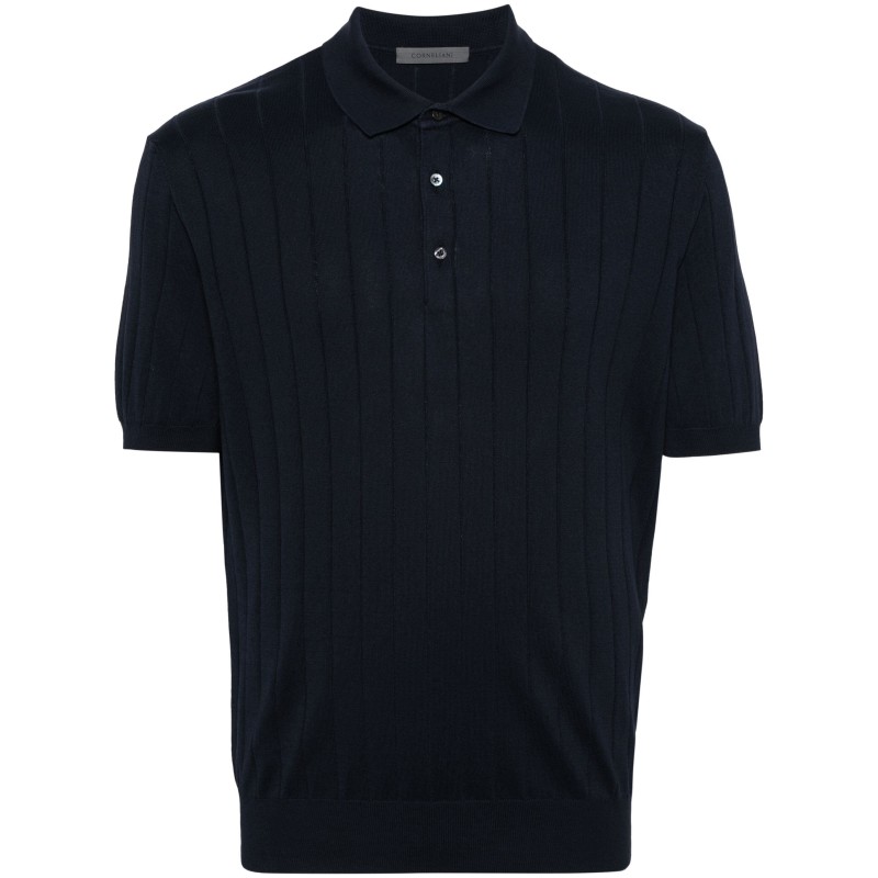 Short sleeve jersey polo shirt