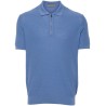 Short sleeve jersey polo shirt