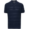 Short sleeve jersey polo shirt