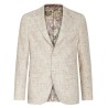 Single-breasted bouclé blazer