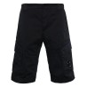 Stretch sateen cargo shorts