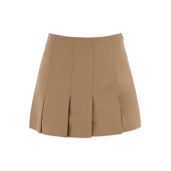 pleated mini sk