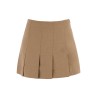 pleated mini sk