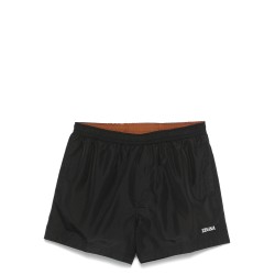 Logo-print swim shorts