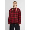 carla tartan overshirt