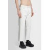 bicolor denim trousers