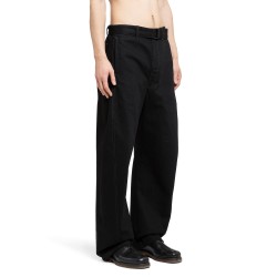 twisted belted pants