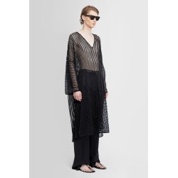 llng kaftan shirt in striped mesh