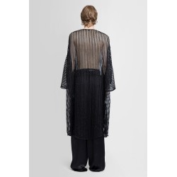 llng kaftan shirt in striped mesh