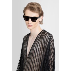 llng kaftan shirt in striped mesh