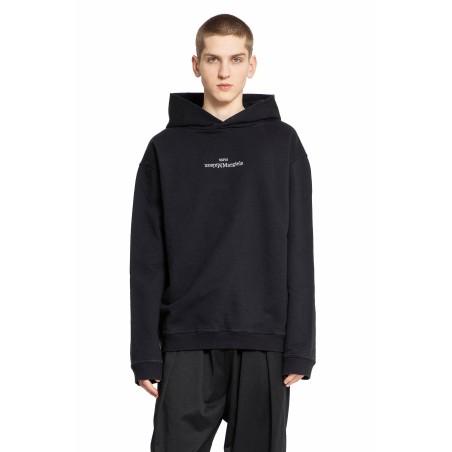 hooded upsidedown sweatshirt