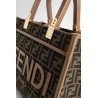 fendi sunshine small top handle bag