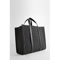 ff jaquard fabric shopper bag