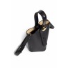 medium pebble bucket bag in mellow calfskin