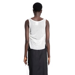 mara wrinkled cropped tank top