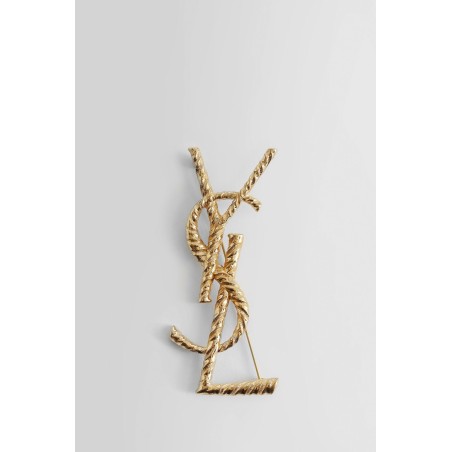 cassandre ysl brooch in metal