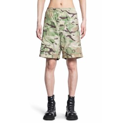 camo logo shorts